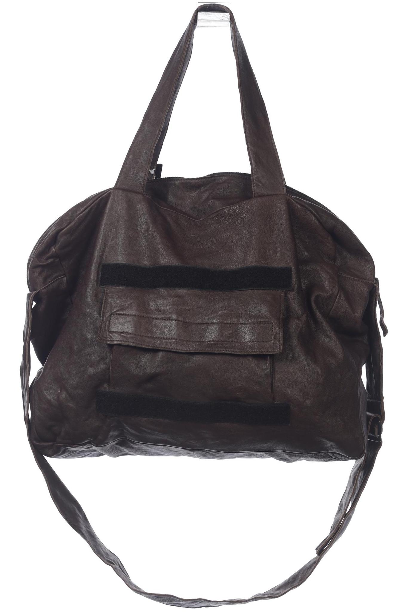 

Rundholz Damen Handtasche, braun, Gr.