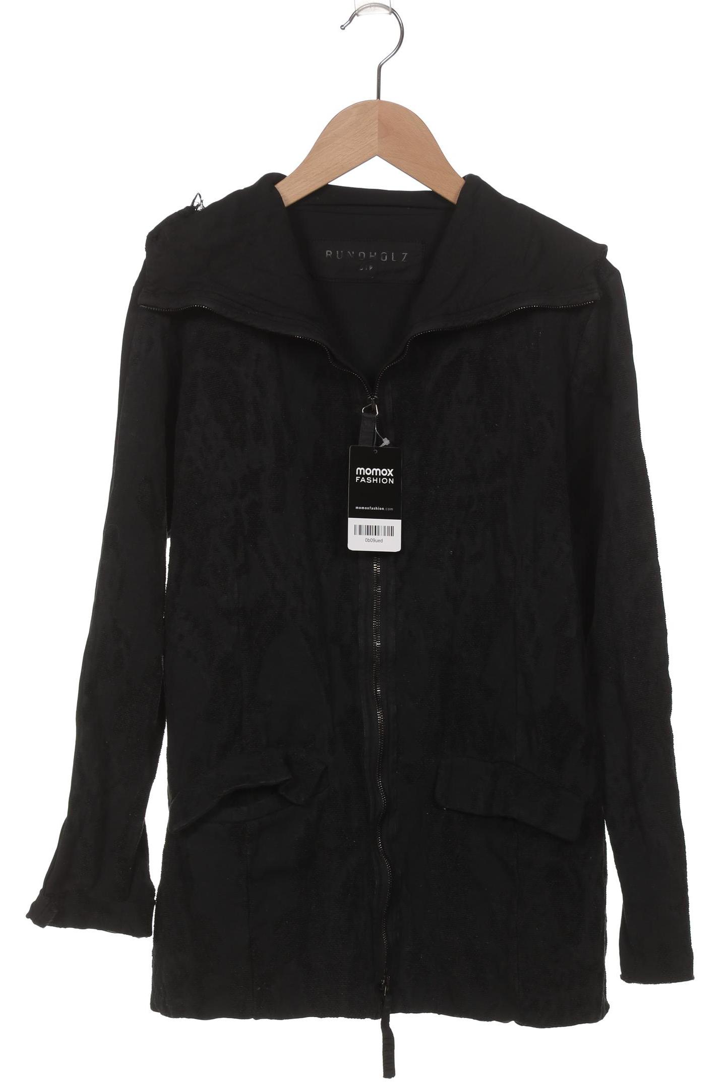 

Rundholz Damen Jacke, schwarz, Gr. 38