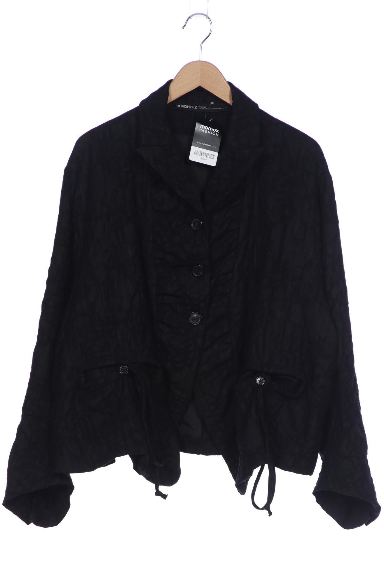 

Rundholz Damen Jacke, schwarz, Gr. uni