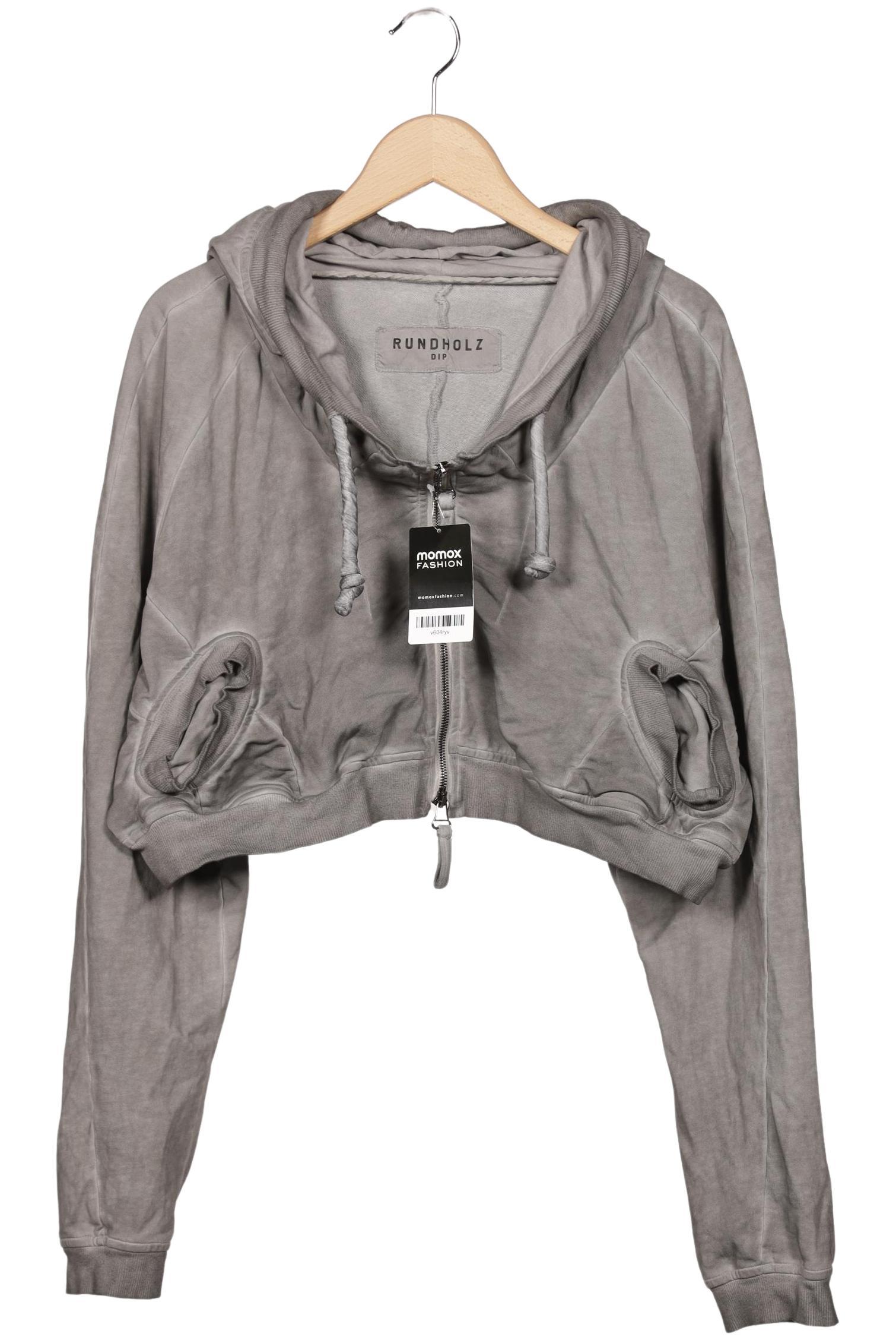 

Rundholz Damen Kapuzenpullover, grau, Gr. 36