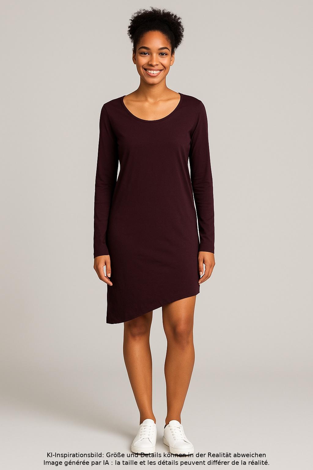 

Rundholz Damen Kleid, bordeaux, Gr. 36