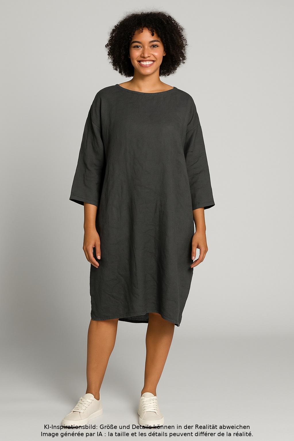 

Rundholz Damen Kleid, grau, Gr. 38