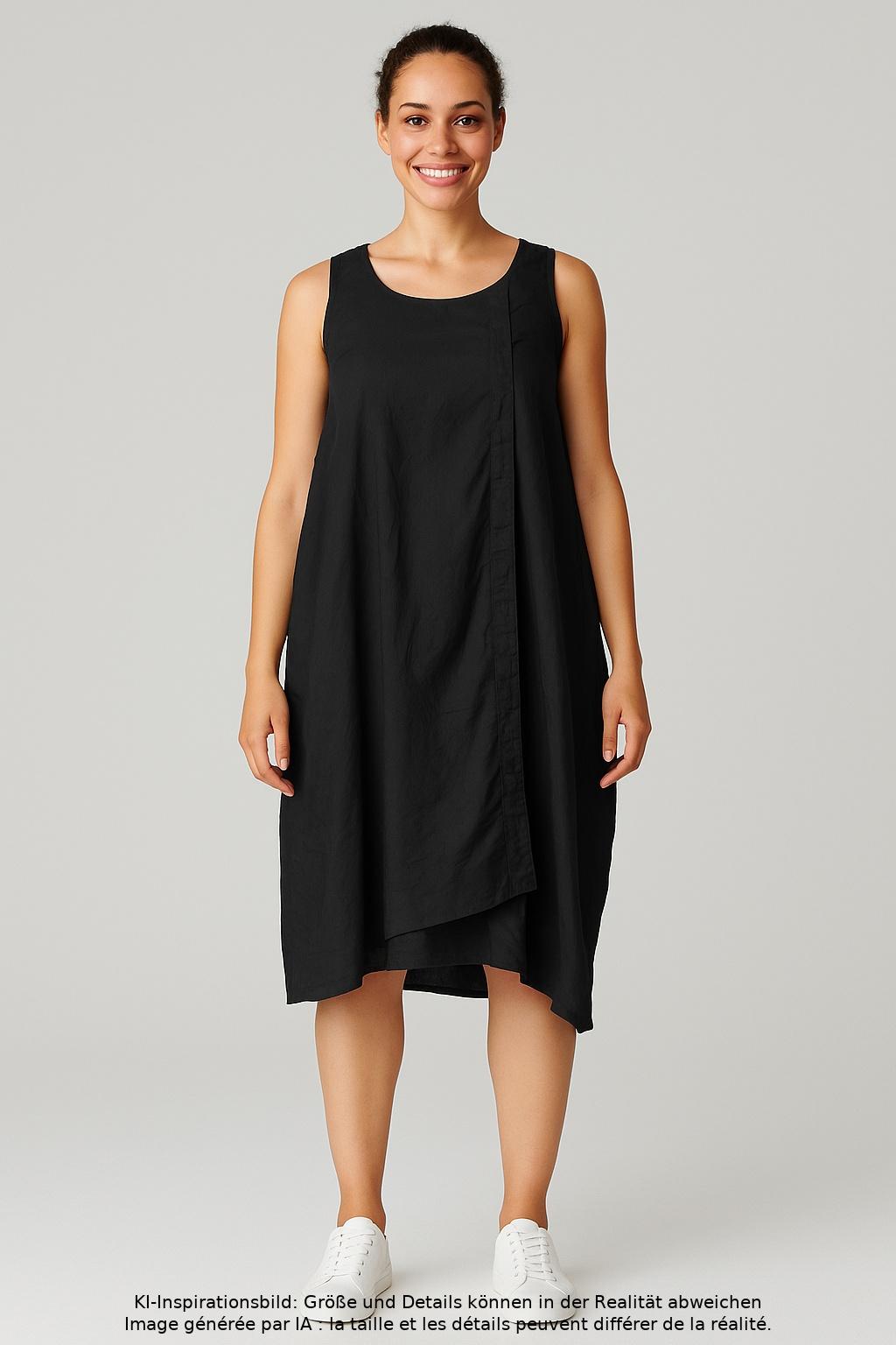 

Rundholz Damen Kleid, schwarz, Gr. 38