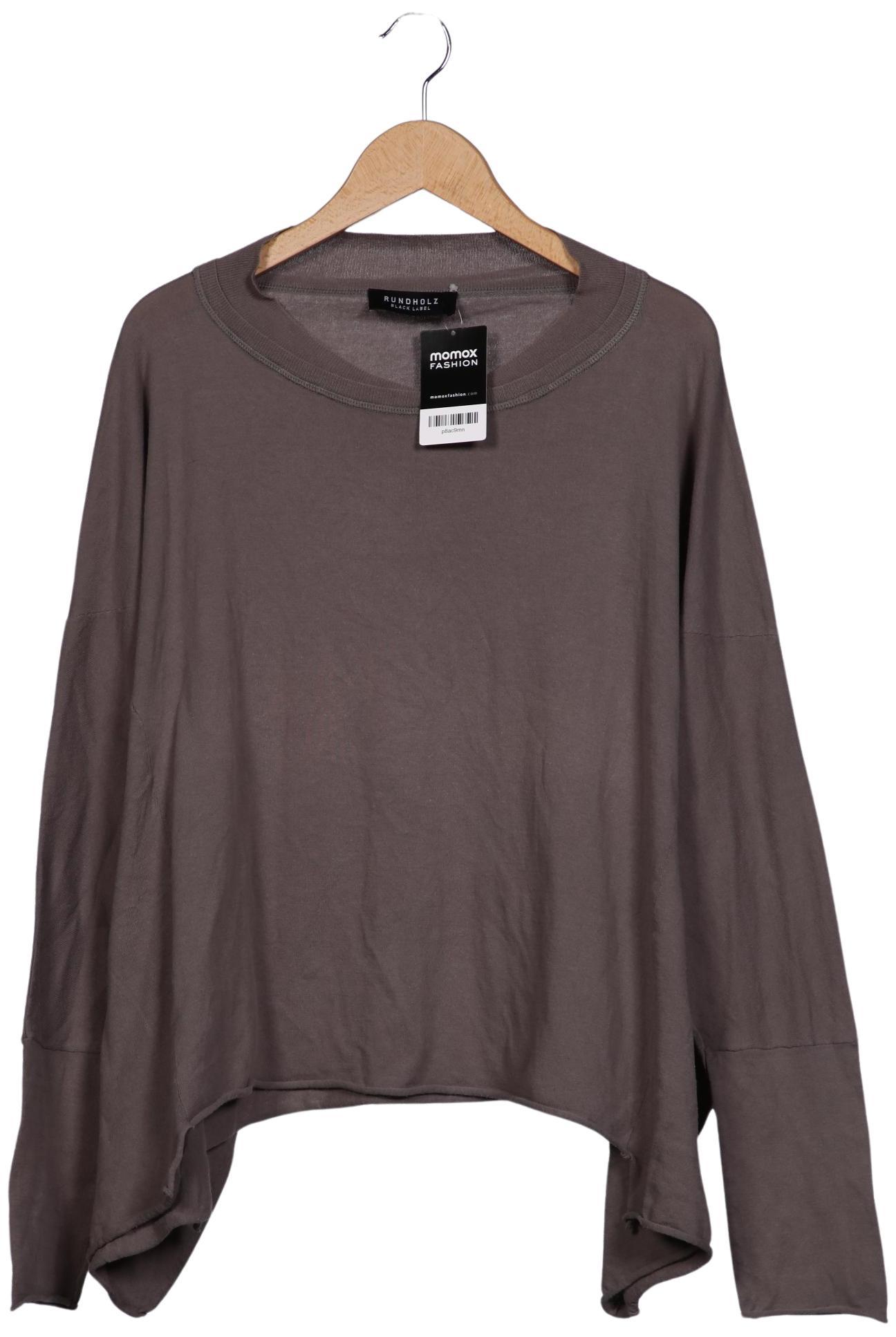 

Rundholz Damen Langarmshirt, grau, Gr. 38