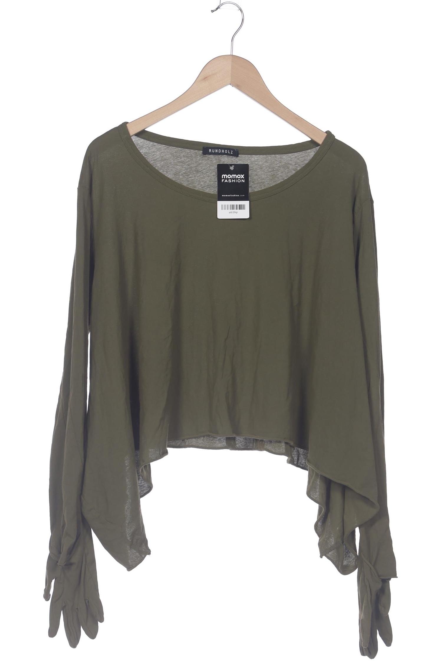 

Rundholz Damen Langarmshirt, grün, Gr. 52