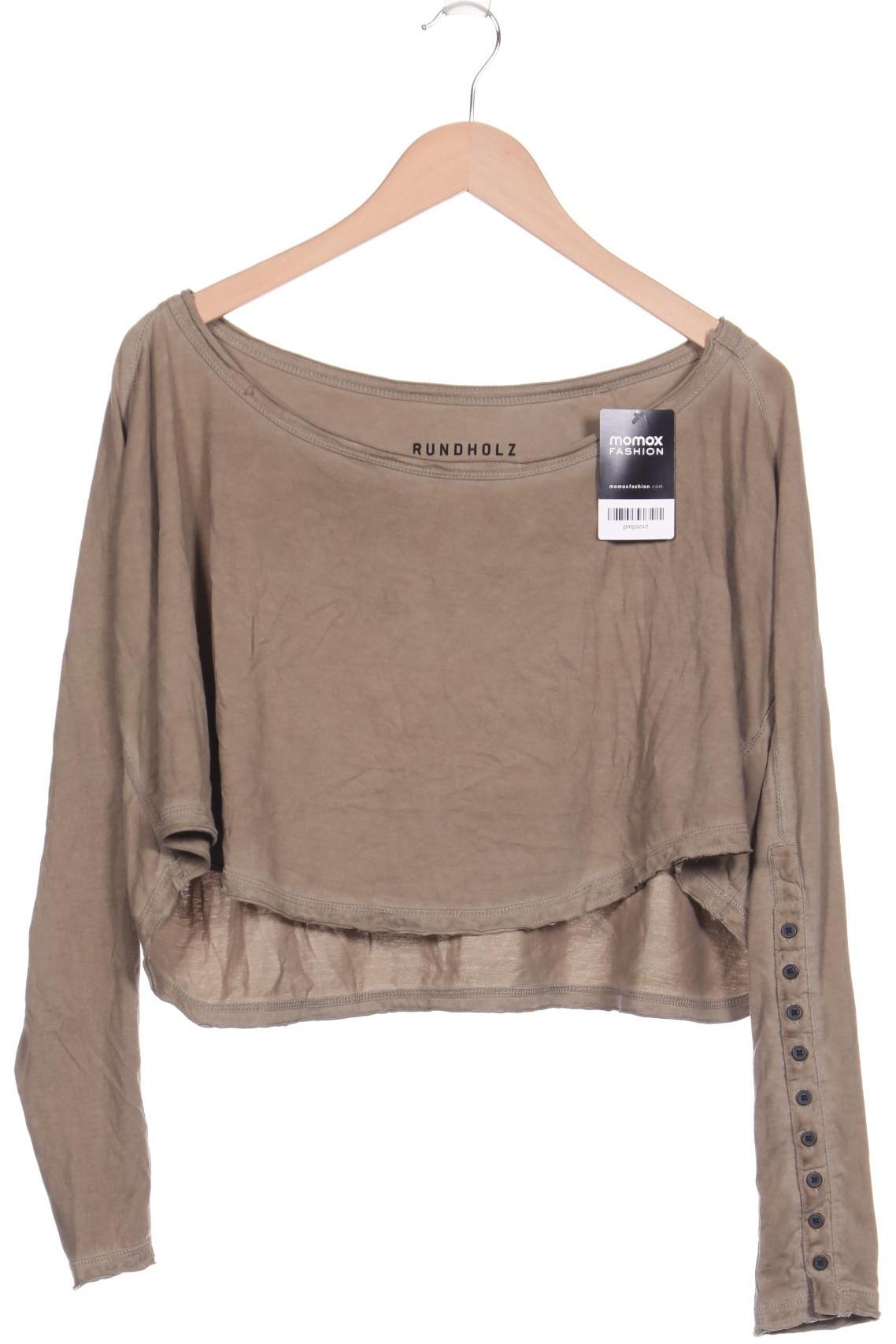 

Rundholz Damen Langarmshirt, beige, Gr. 36