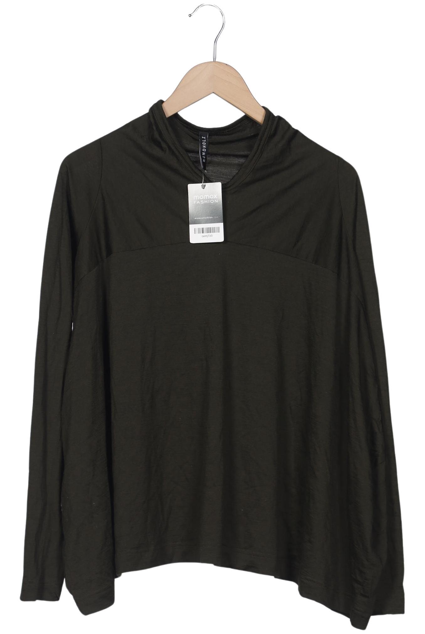 

Rundholz Damen Langarmshirt, grün, Gr. 36