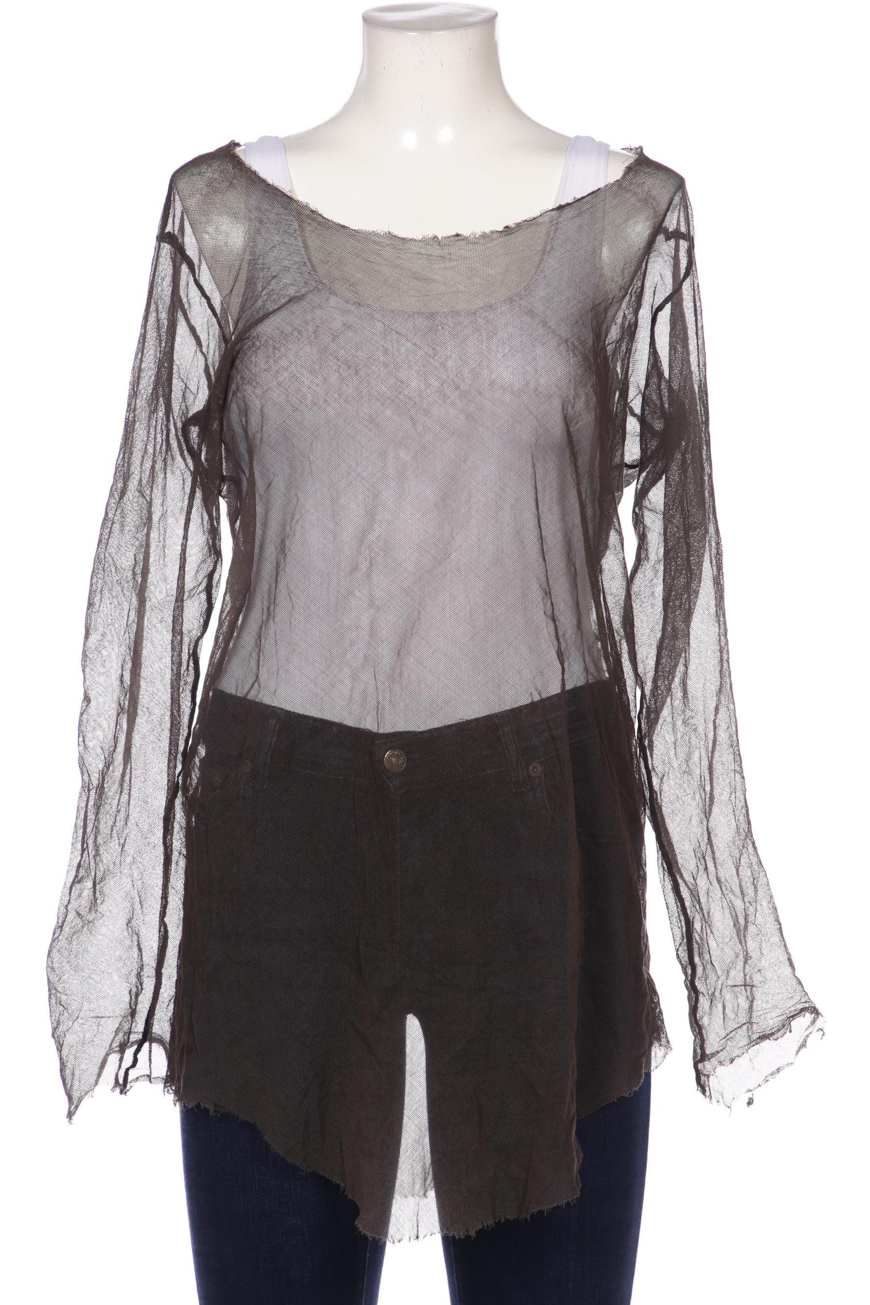 

Rundholz Damen Langarmshirt, braun, Gr. 42