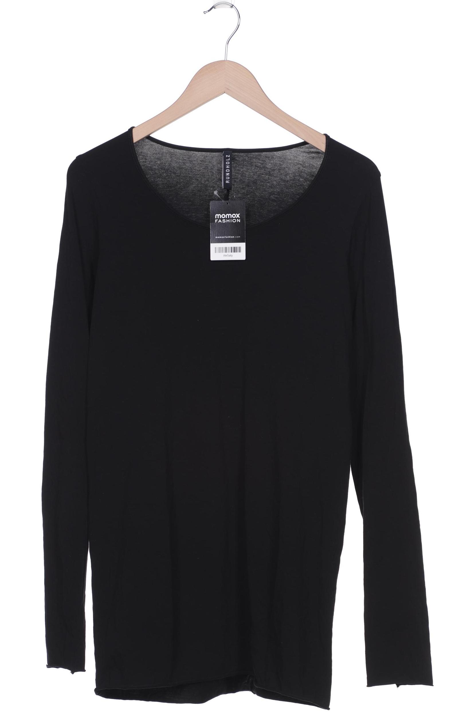 

RUNDHOLZ Damen Langarmshirt, schwarz