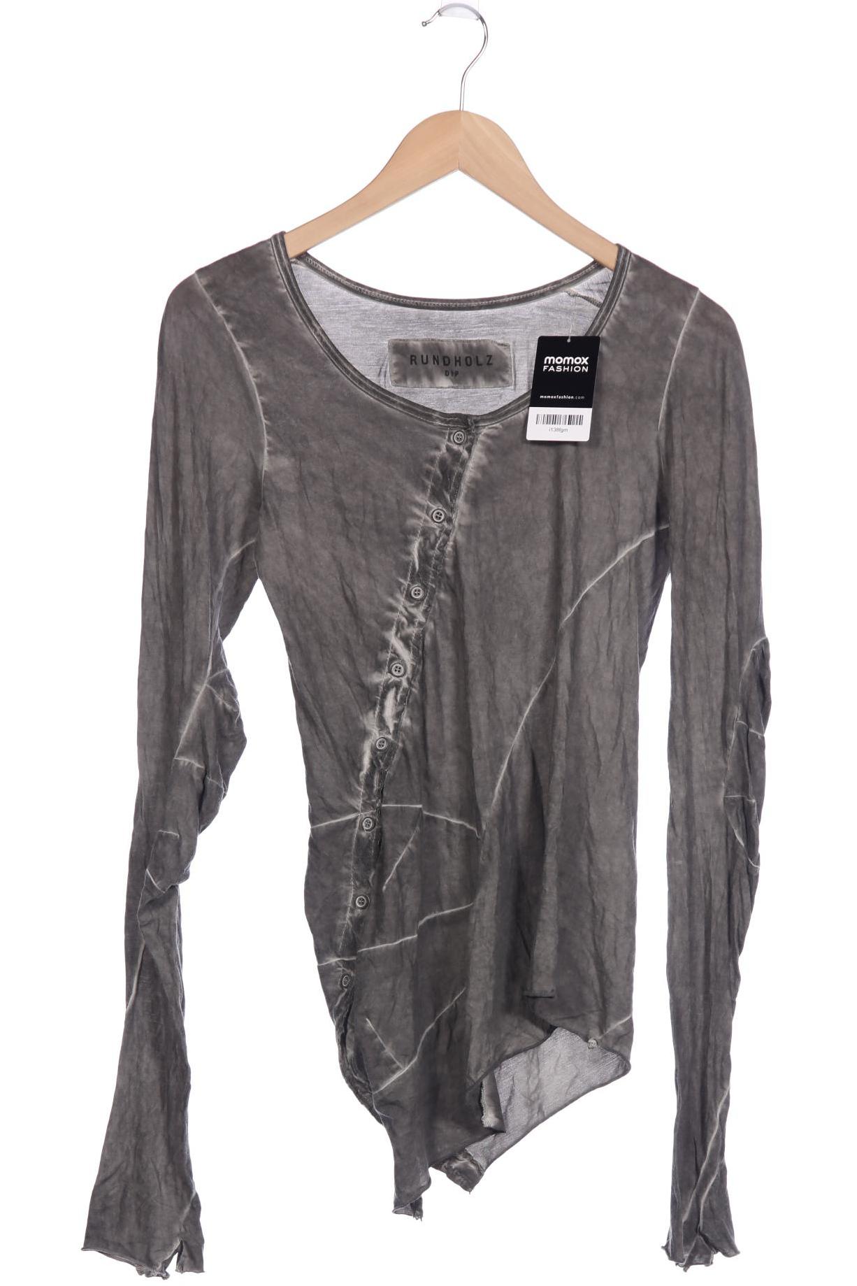 

Rundholz Damen Langarmshirt, grau, Gr. 38