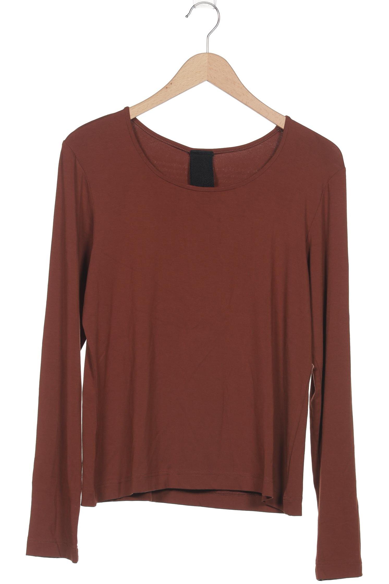 

Rundholz Damen Langarmshirt, braun, Gr. 44