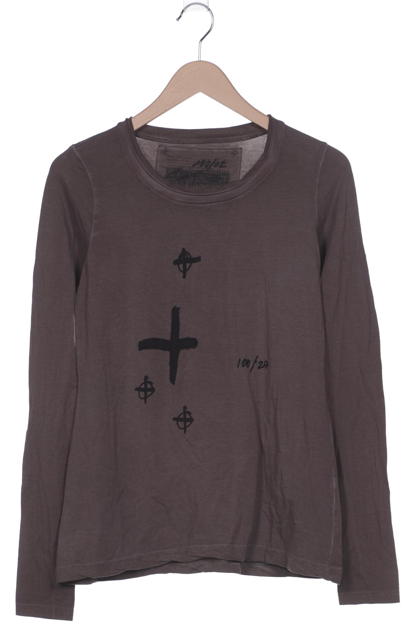 

Rundholz Damen Langarmshirt, braun, Gr. 36