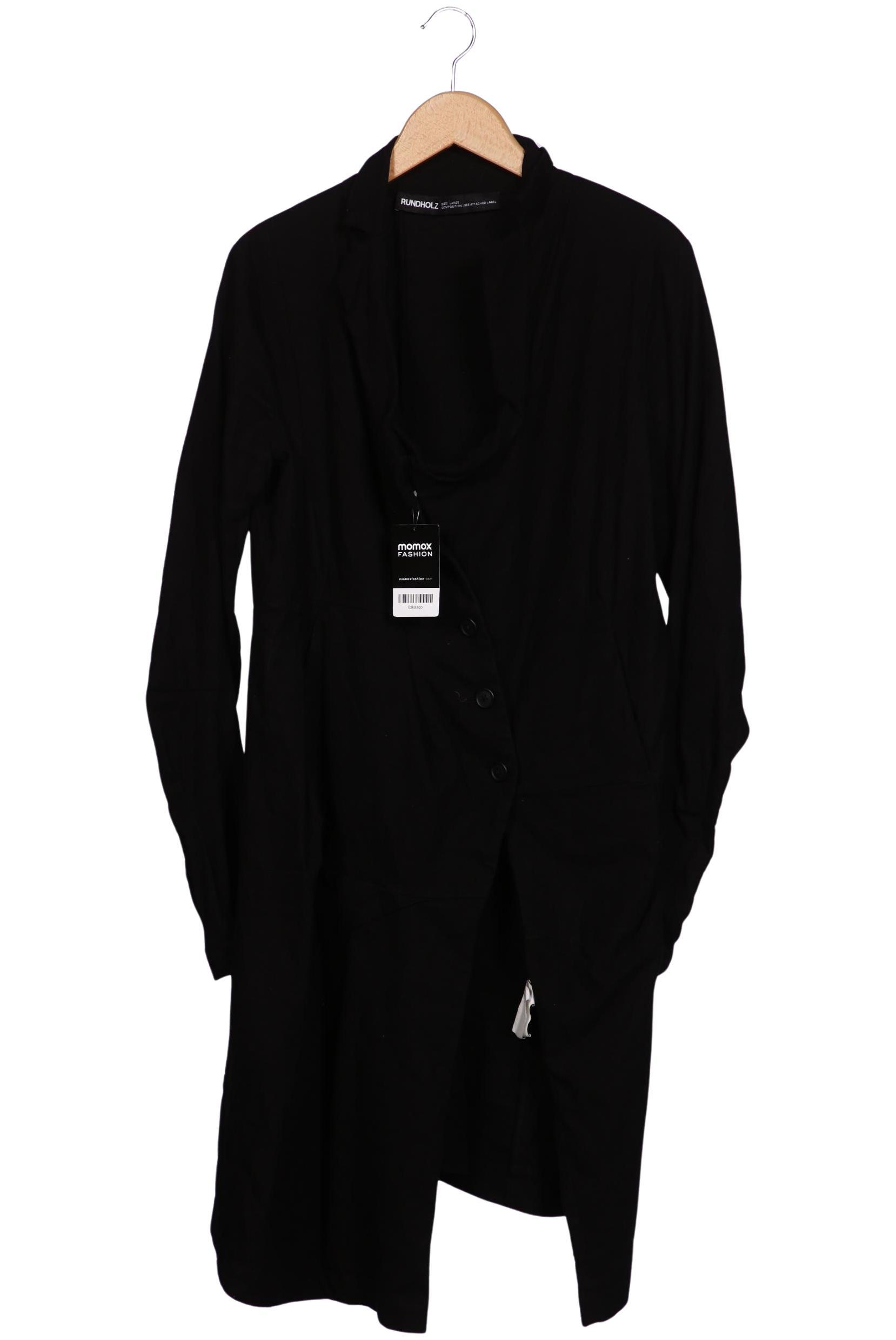 

Rundholz Damen Mantel, schwarz, Gr. 42