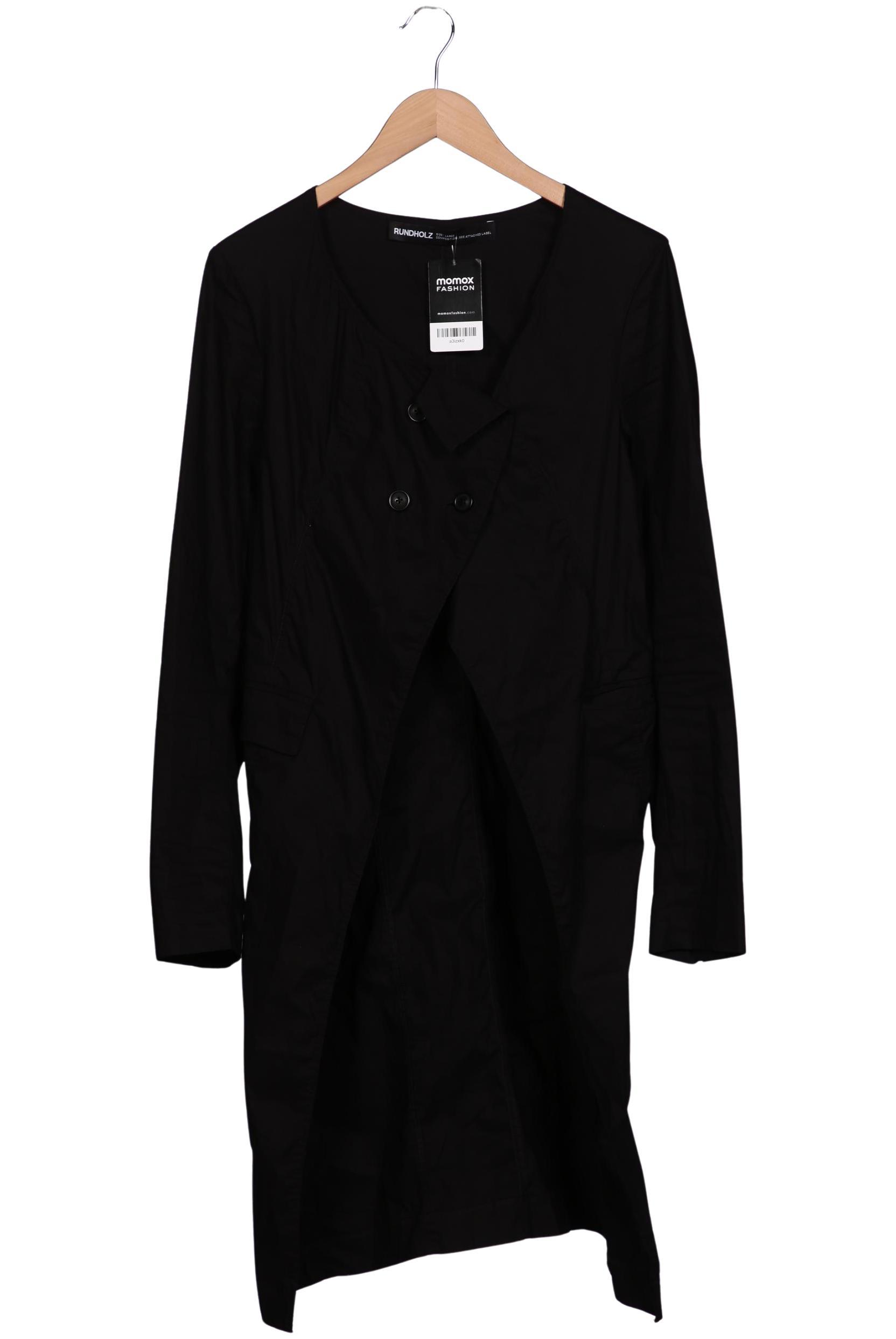 

Rundholz Damen Mantel, schwarz, Gr. 42