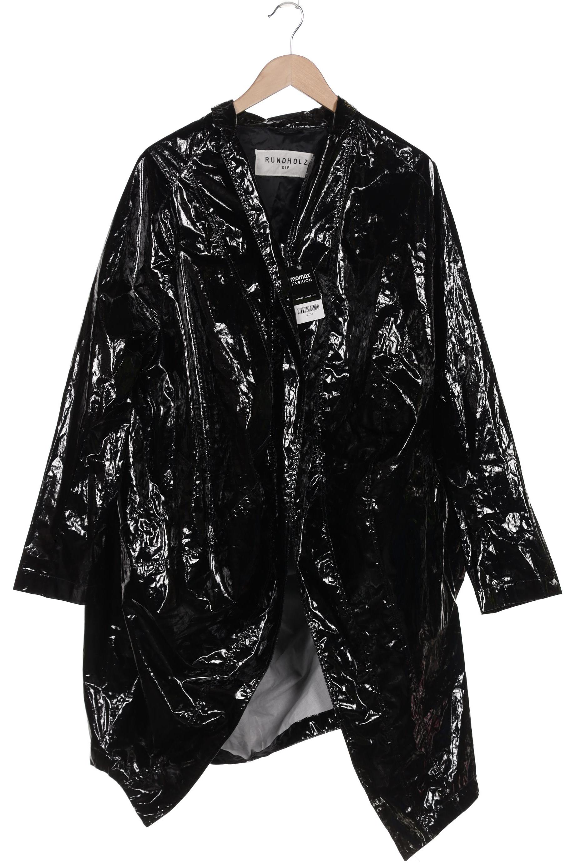 

Rundholz Damen Mantel, schwarz, Gr. uni