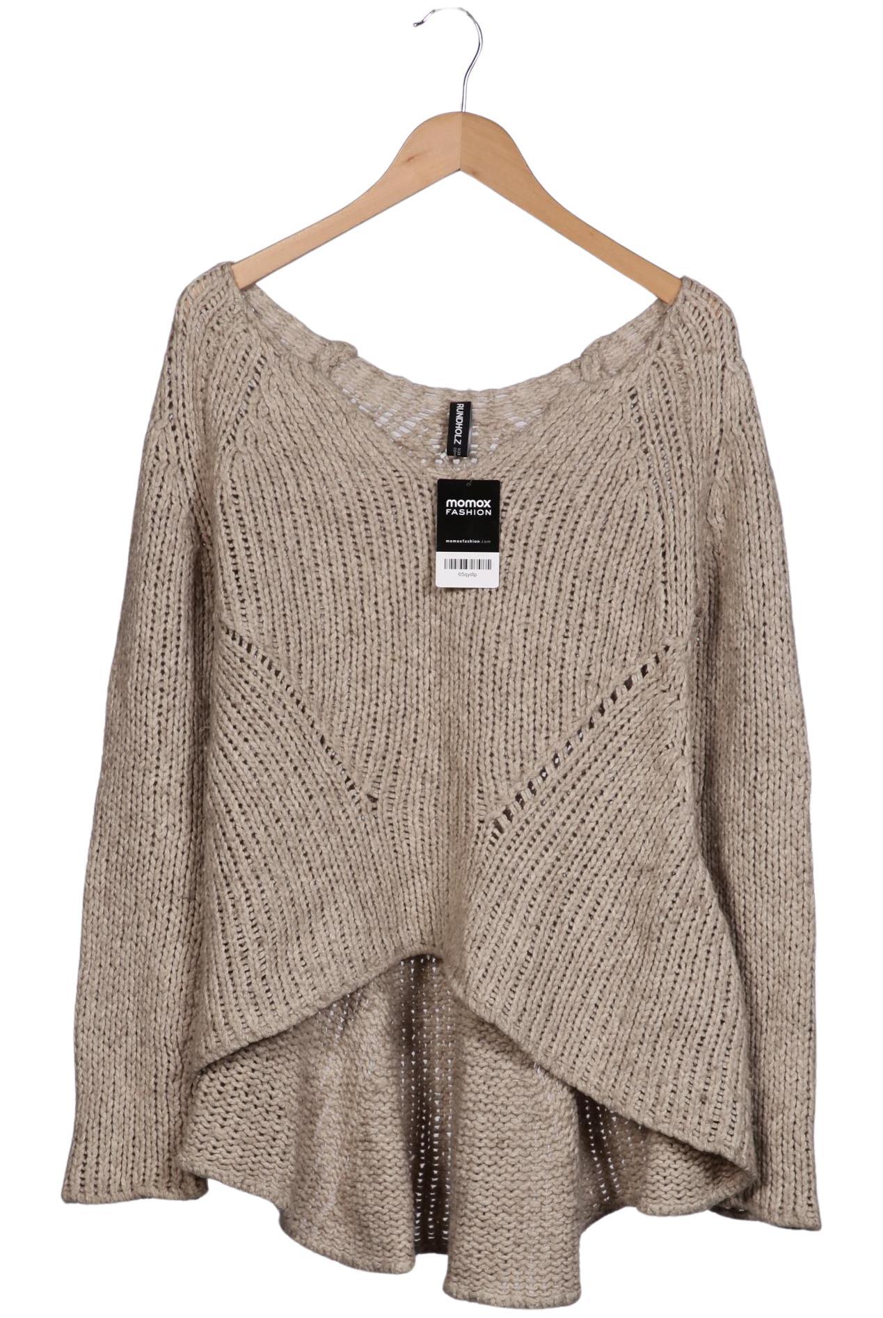 

Rundholz Damen Pullover, beige, Gr. 38