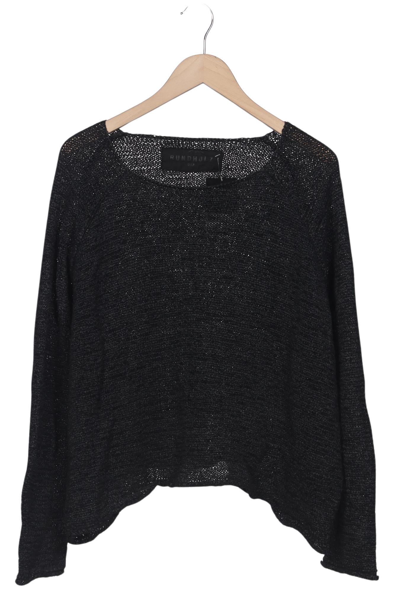 

Rundholz Damen Pullover, schwarz, Gr. 44