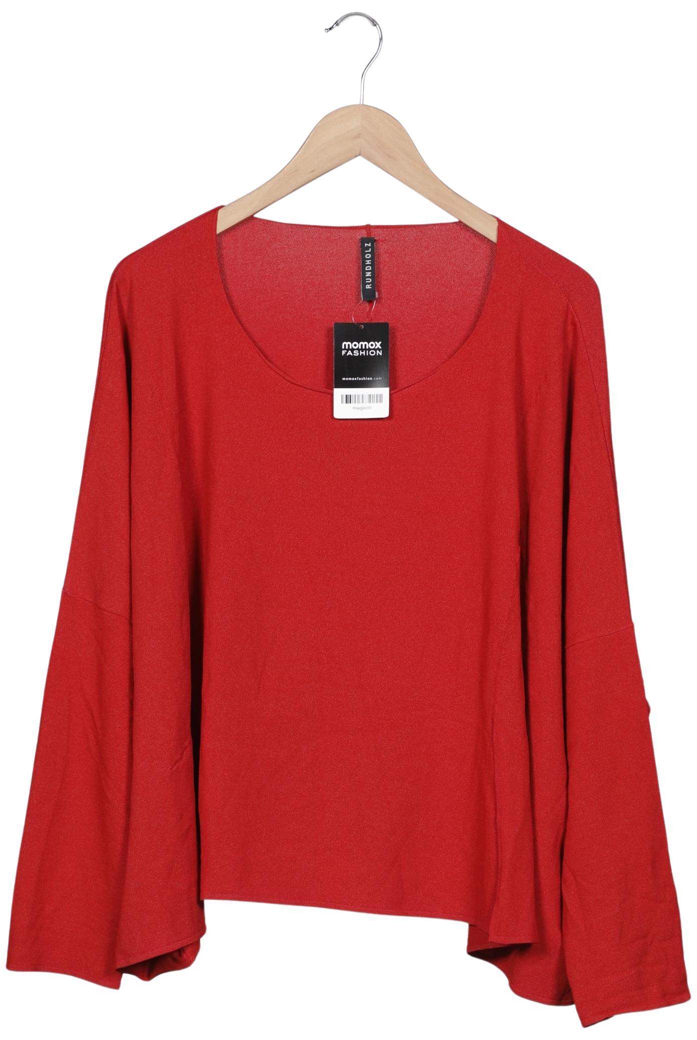 

Rundholz Damen Pullover, rot, Gr. uni