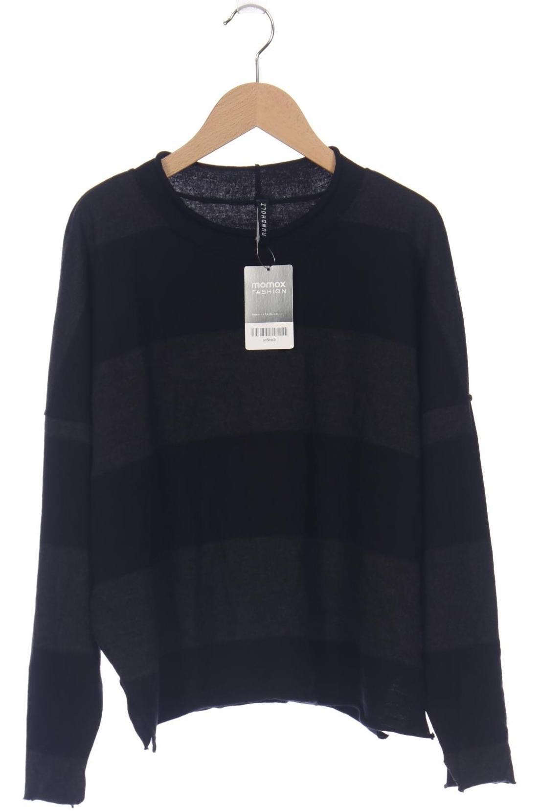 

Rundholz Damen Pullover, schwarz, Gr. 36
