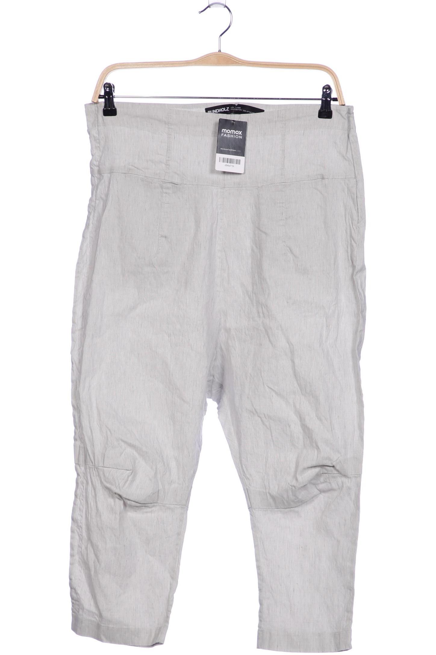 

Rundholz Damen Stoffhose, weiß, Gr. 0