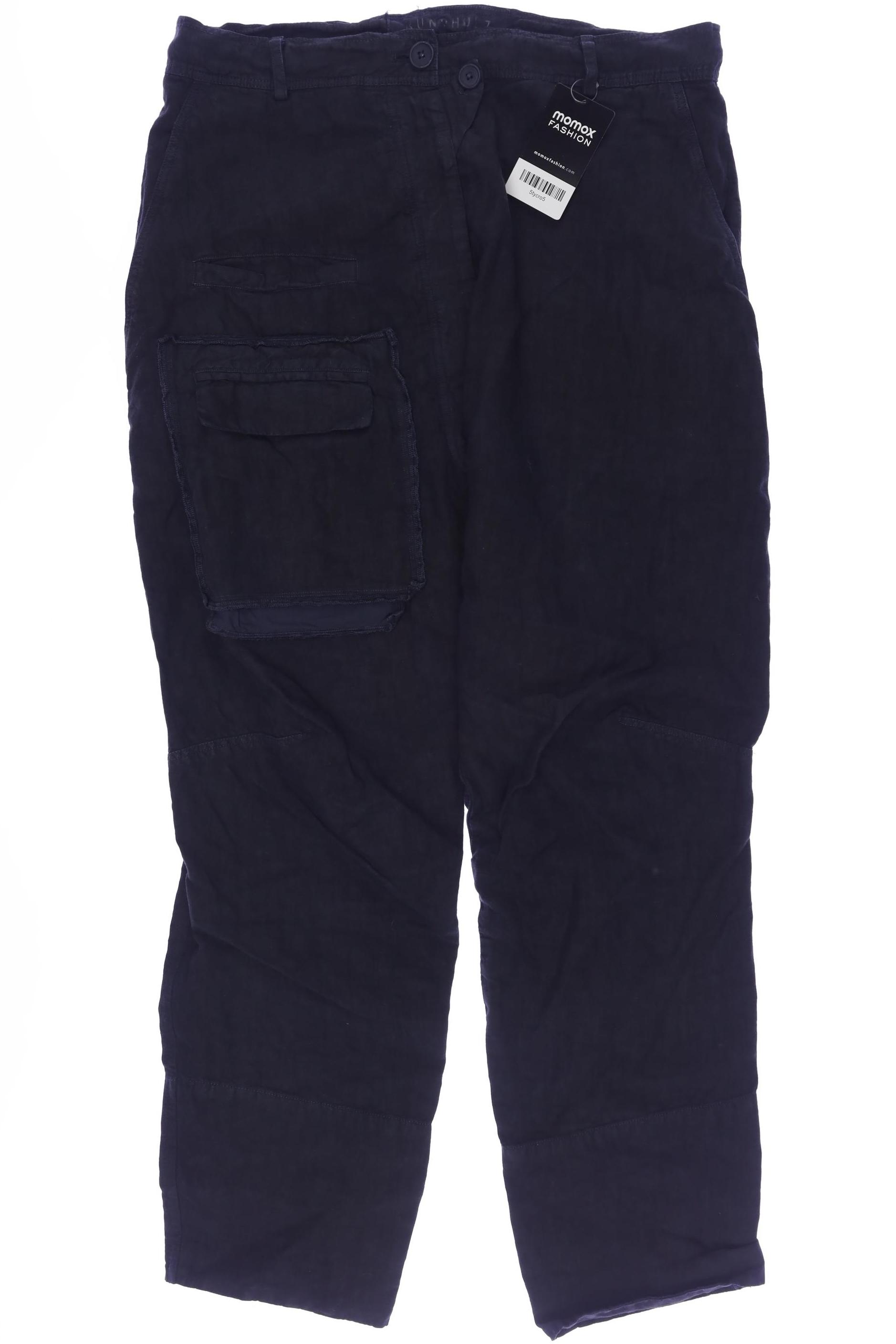 

Rundholz Damen Stoffhose, schwarz, Gr. 0