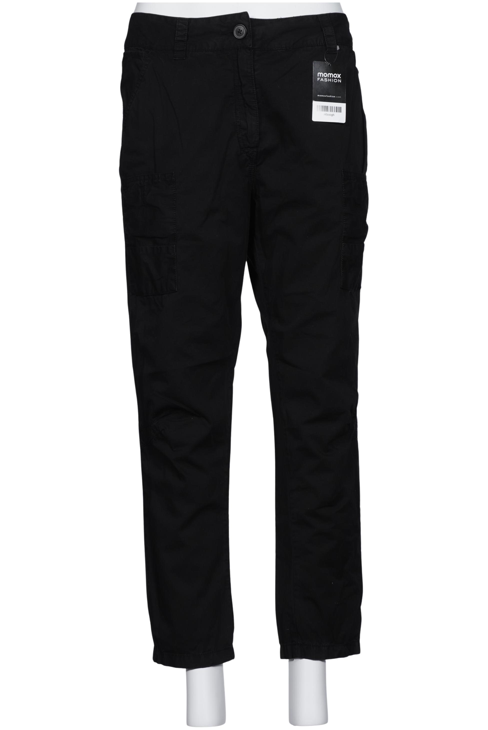

Rundholz Damen Stoffhose, schwarz, Gr. 0
