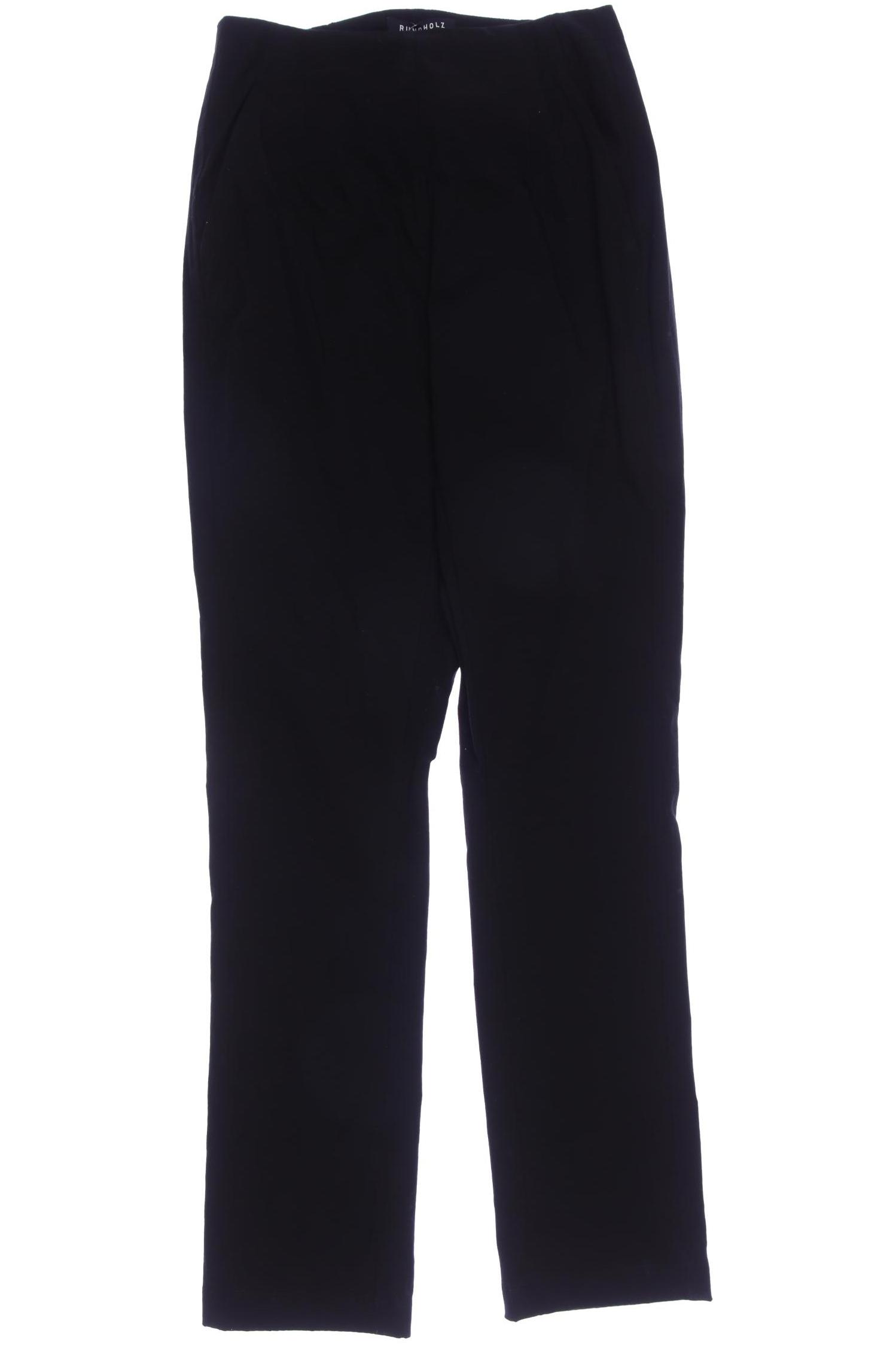 

Rundholz Damen Stoffhose, schwarz, Gr. 0