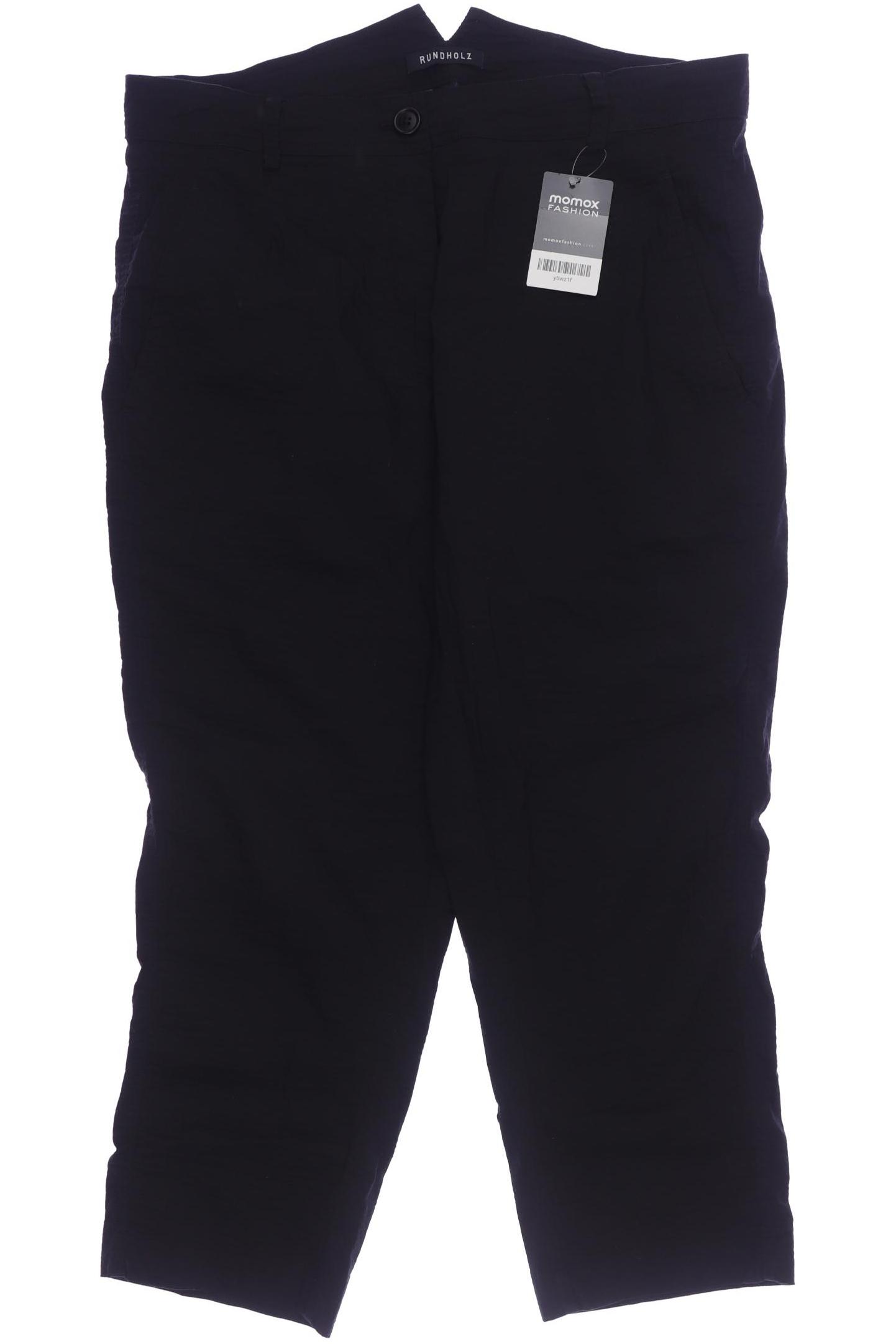 

Rundholz Damen Stoffhose, schwarz, Gr. 0