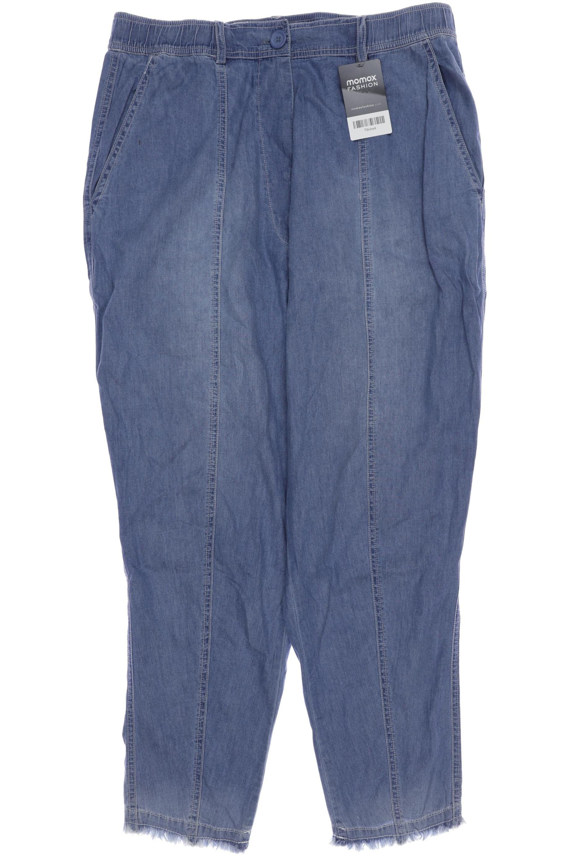 

Rundholz Damen Stoffhose, blau, Gr. 0