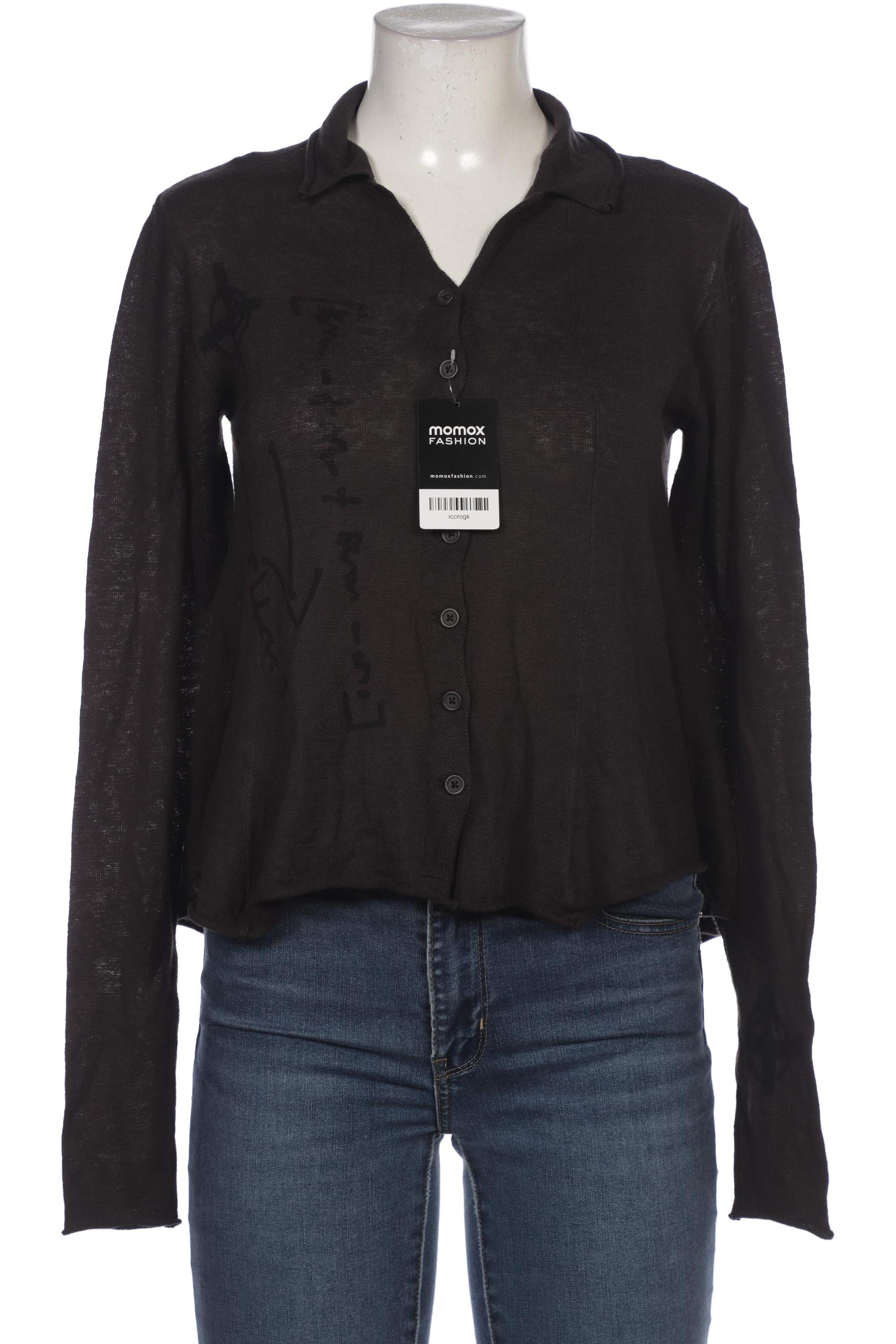 

Rundholz Damen Strickjacke, grau, Gr. 38