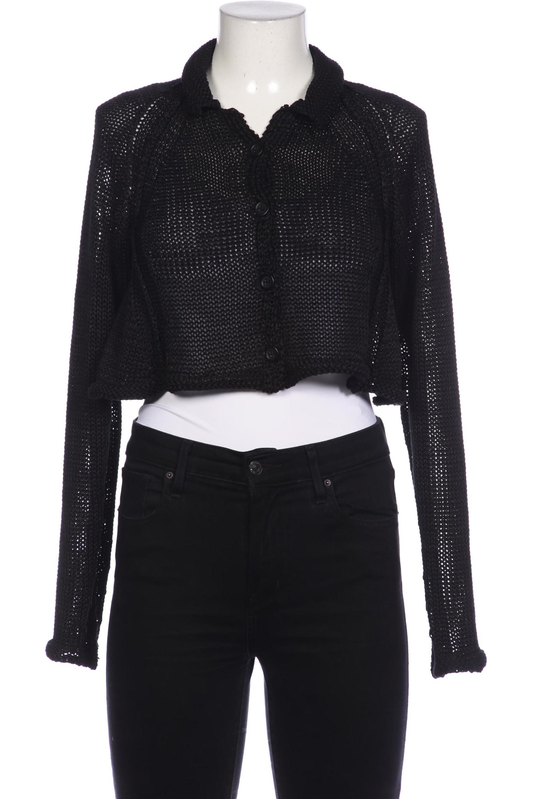 

RUNDHOLZ Damen Strickjacke, schwarz