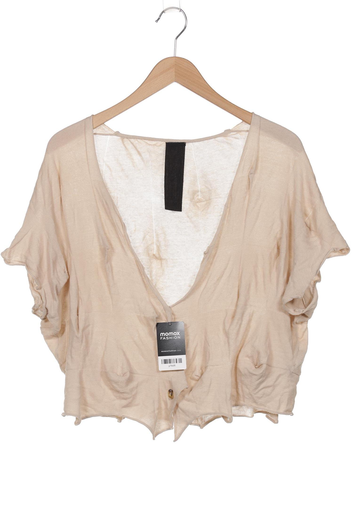 

Rundholz Damen Strickjacke, beige, Gr. 38