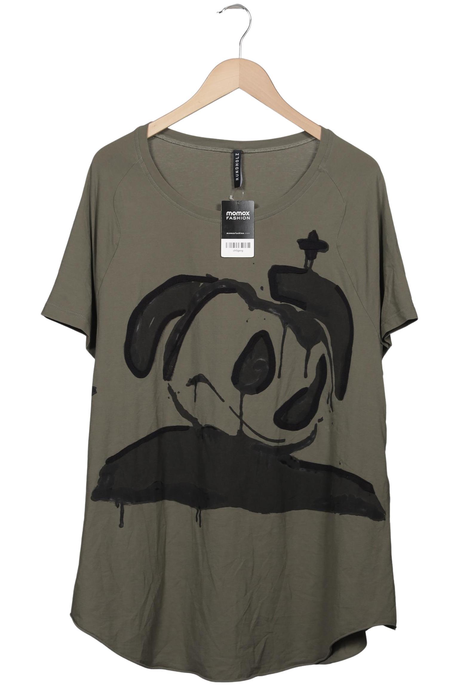 

Rundholz Damen T-Shirt, grün, Gr. 36