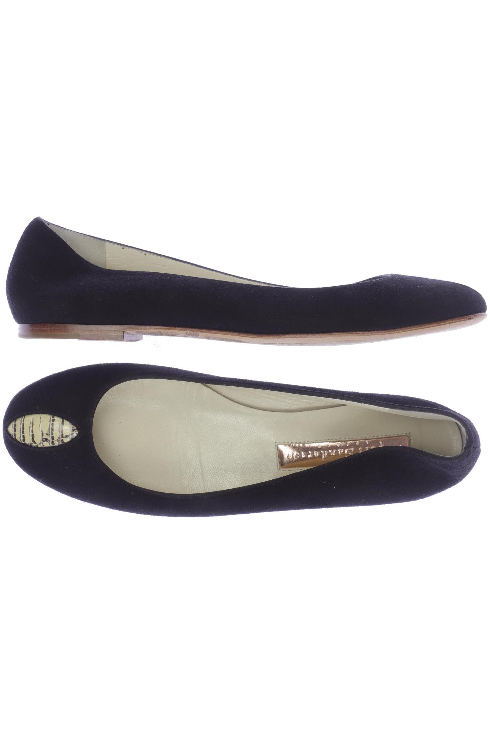 

Rupert Sanderson Damen Ballerinas, schwarz