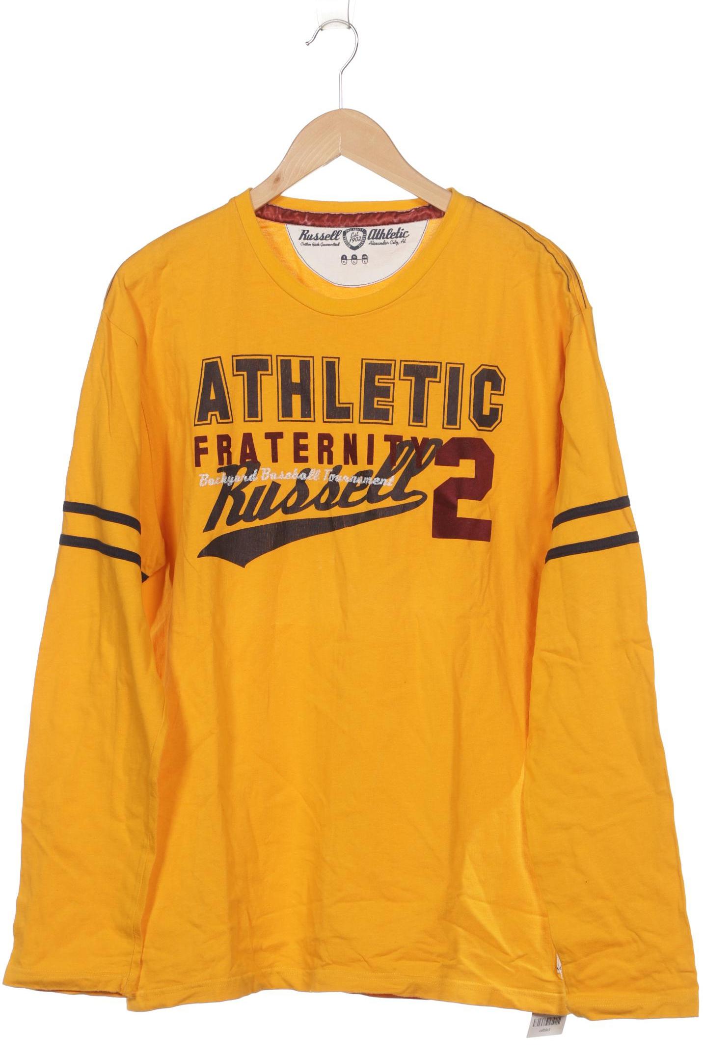 

Russell Athletic Herren Langarmshirt, gelb, Gr. 54