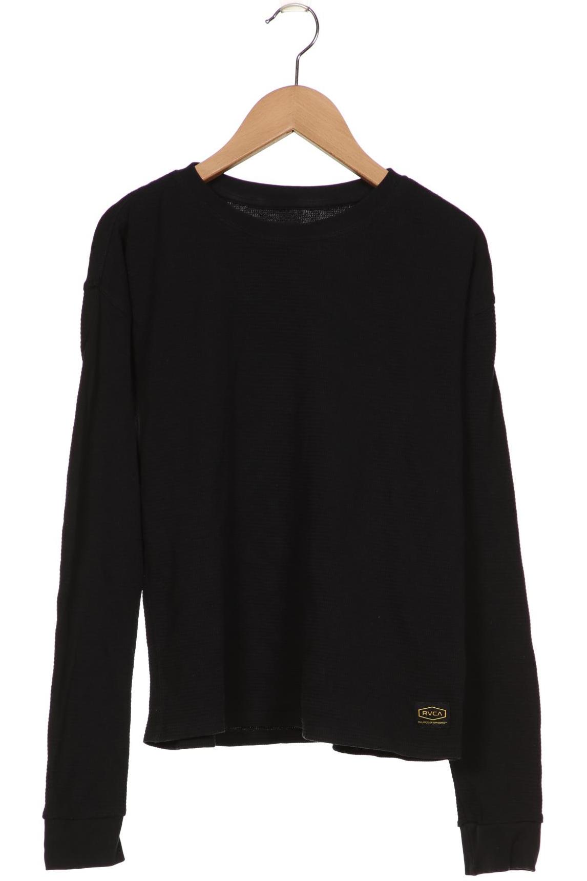 

Rvca Damen Langarmshirt, schwarz, Gr. 34