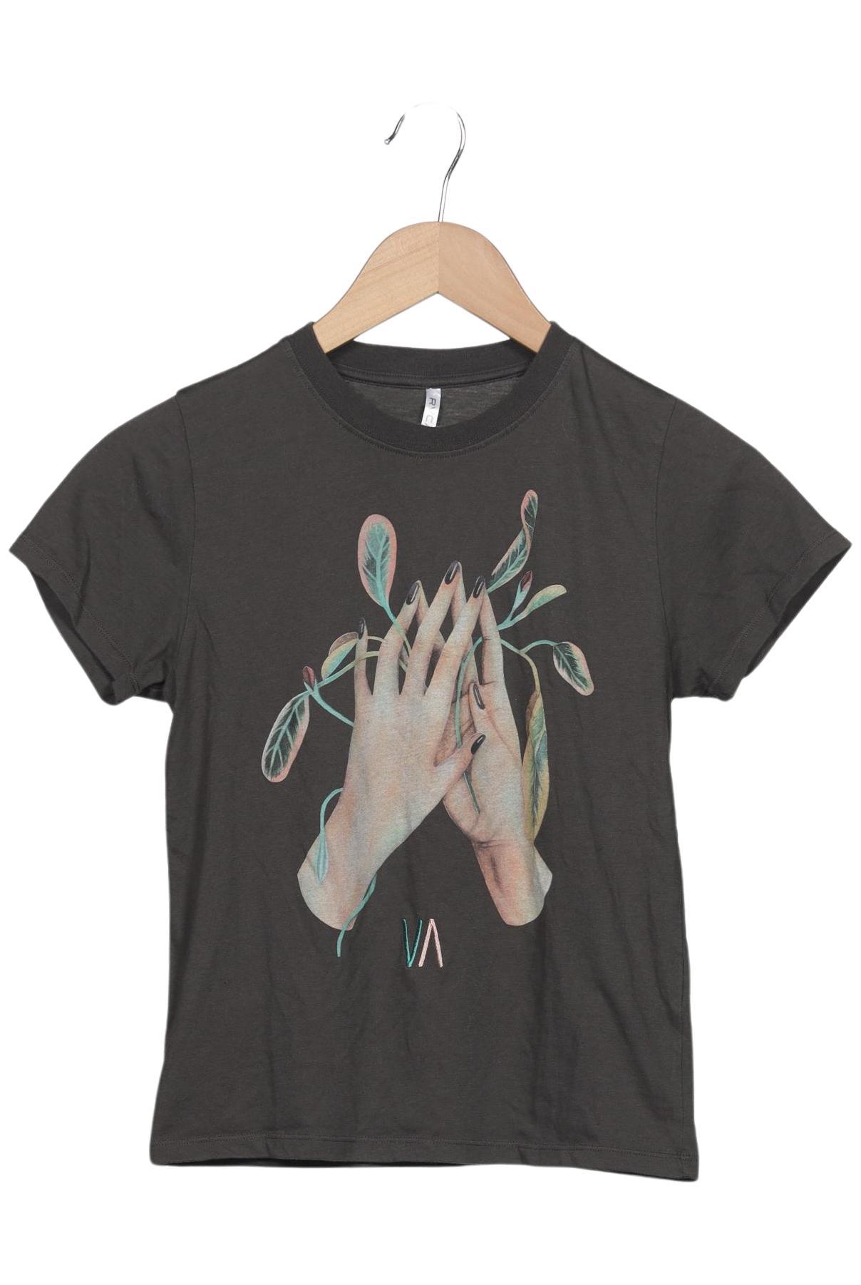 

Rvca Damen T-Shirt, grau, Gr. 34