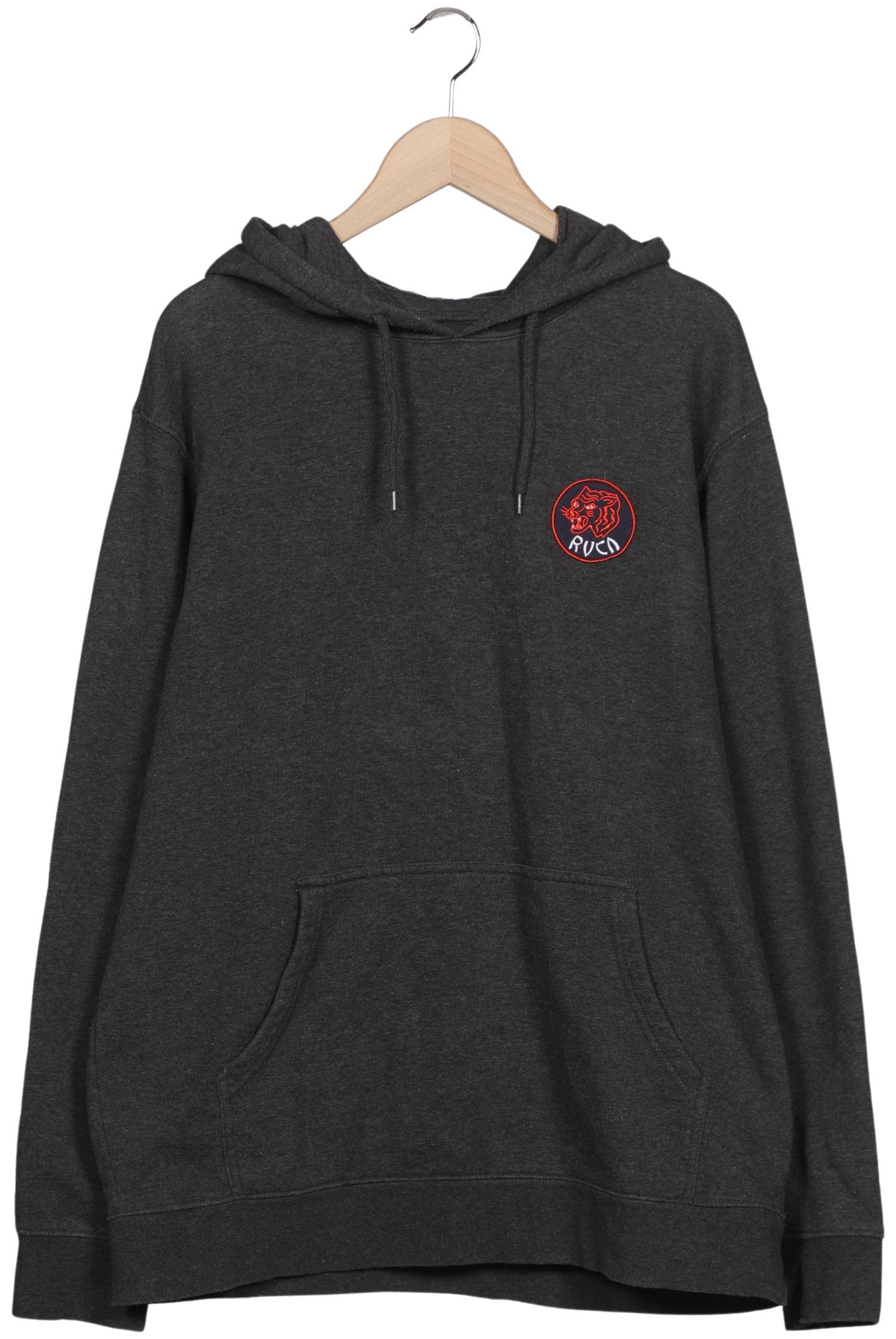 

Rvca Herren Kapuzenpullover, grau, Gr. 54