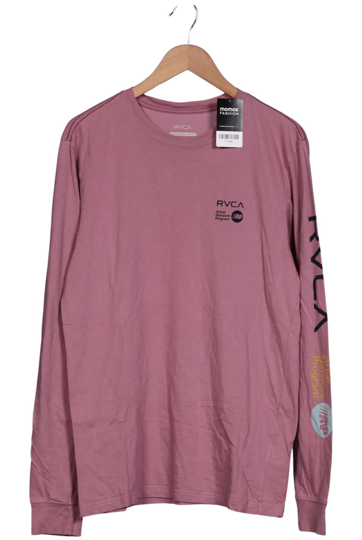 

Rvca Herren Langarmshirt, pink, Gr. 48