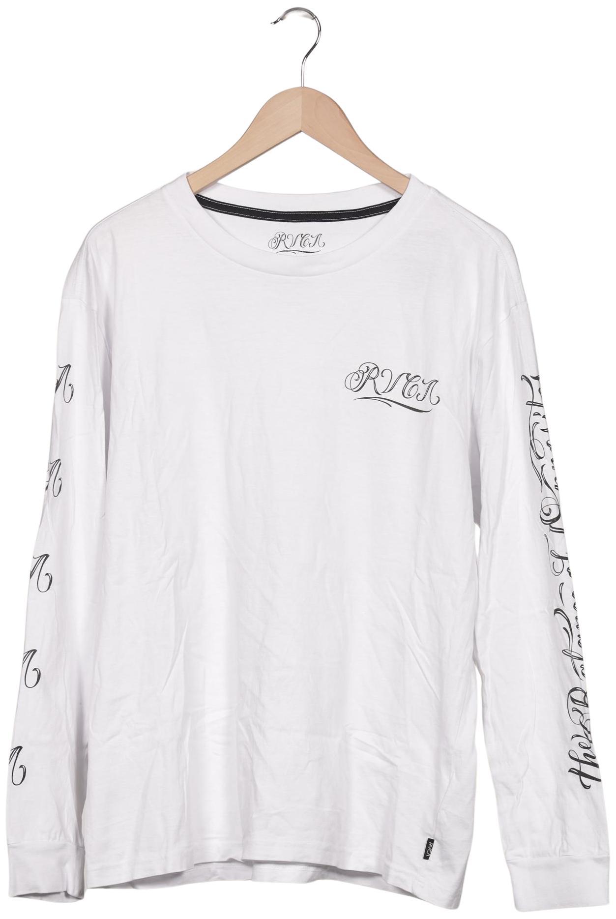 

Rvca Herren Langarmshirt, weiß, Gr. 48
