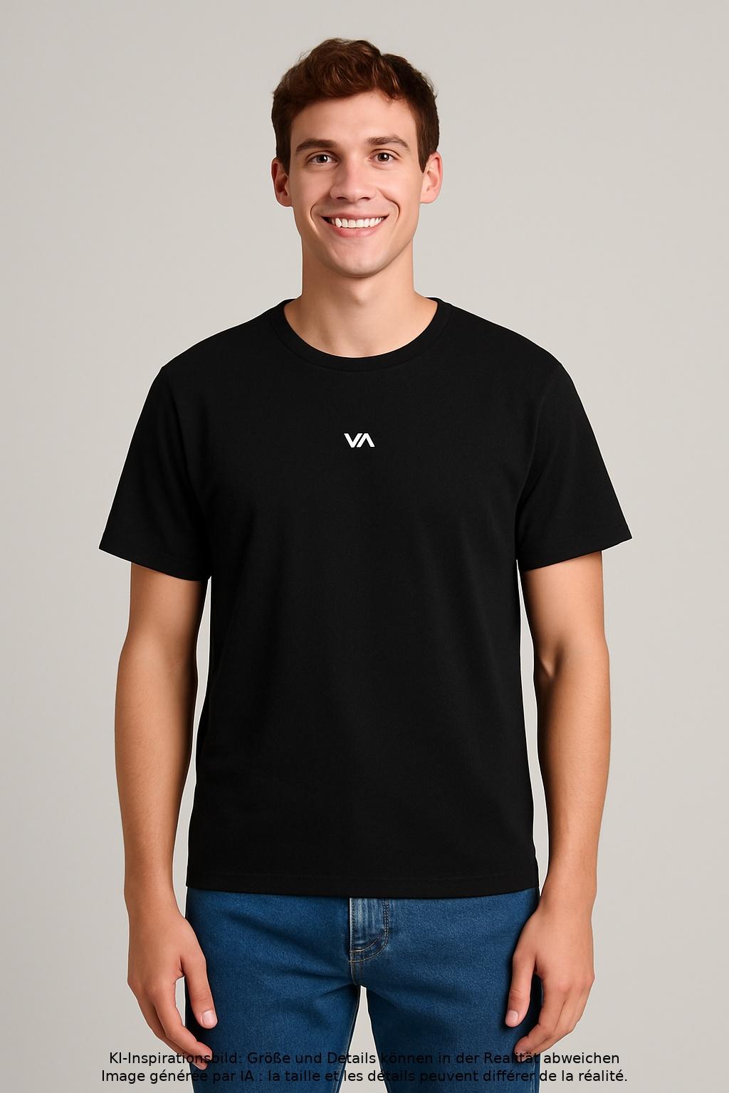 

Rvca Herren T-Shirt, schwarz, Gr. 46