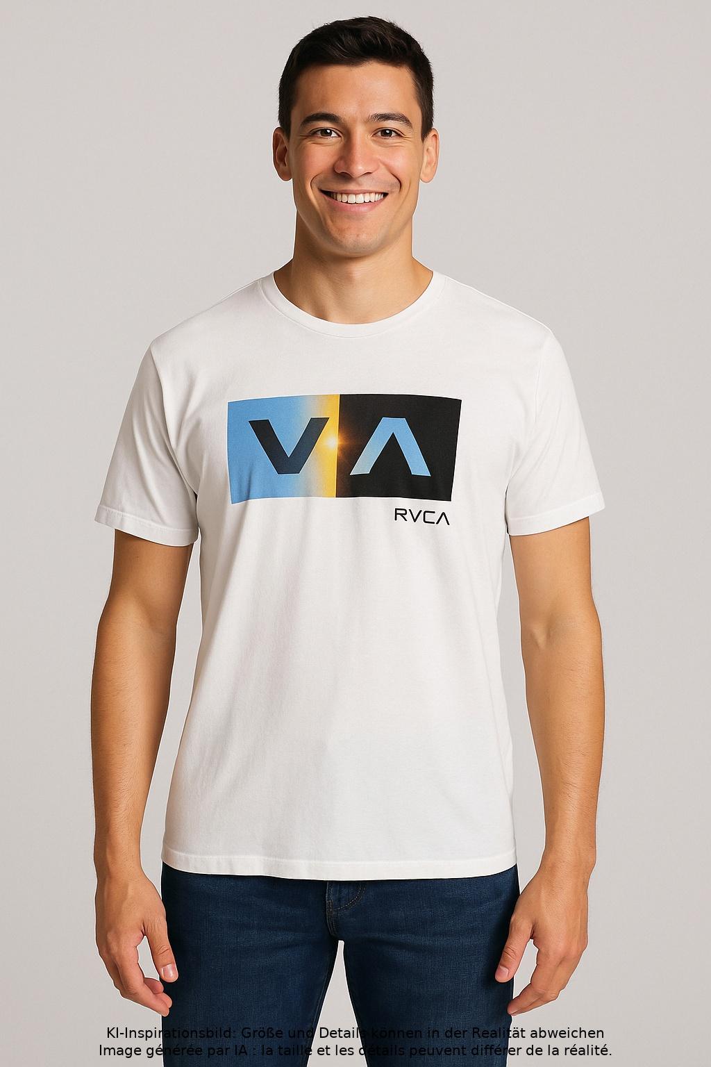 

Rvca Herren T-Shirt, weiß, Gr. 52