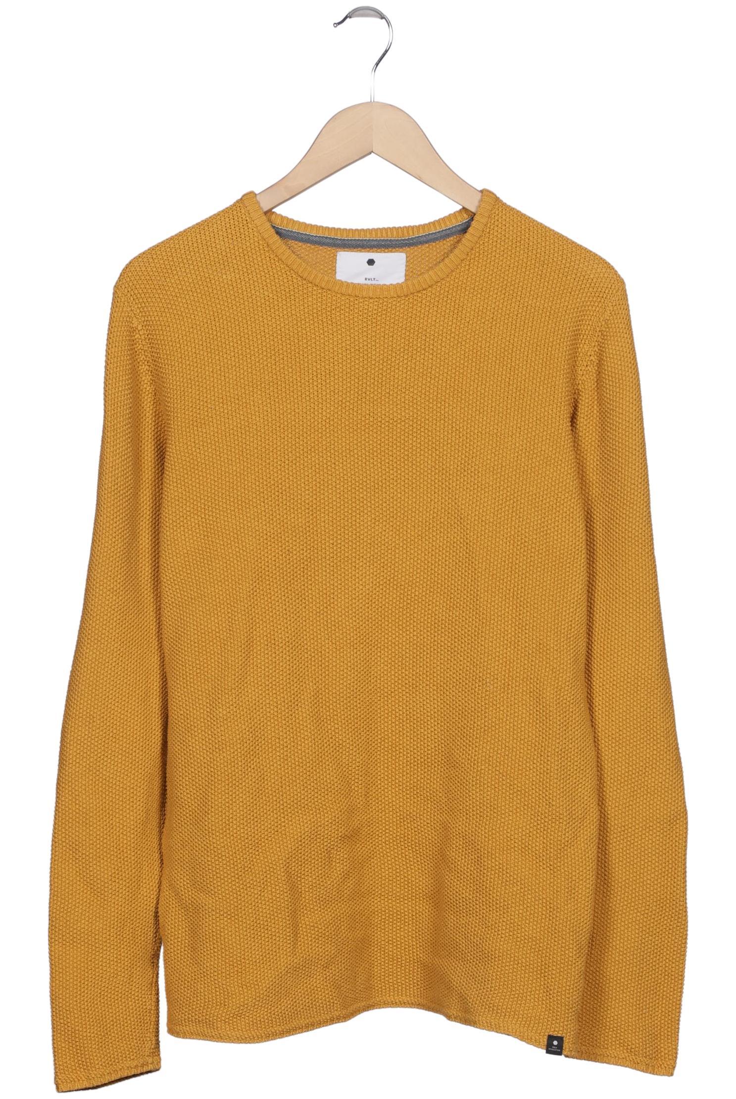Thumbnail - Rvlt revolution Herren Pullover, gelb, Gr. 52