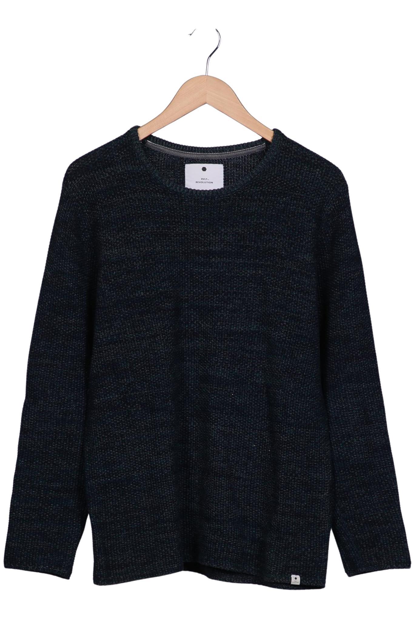 

Rvlt revolution Herren Pullover, marineblau, Gr. 52