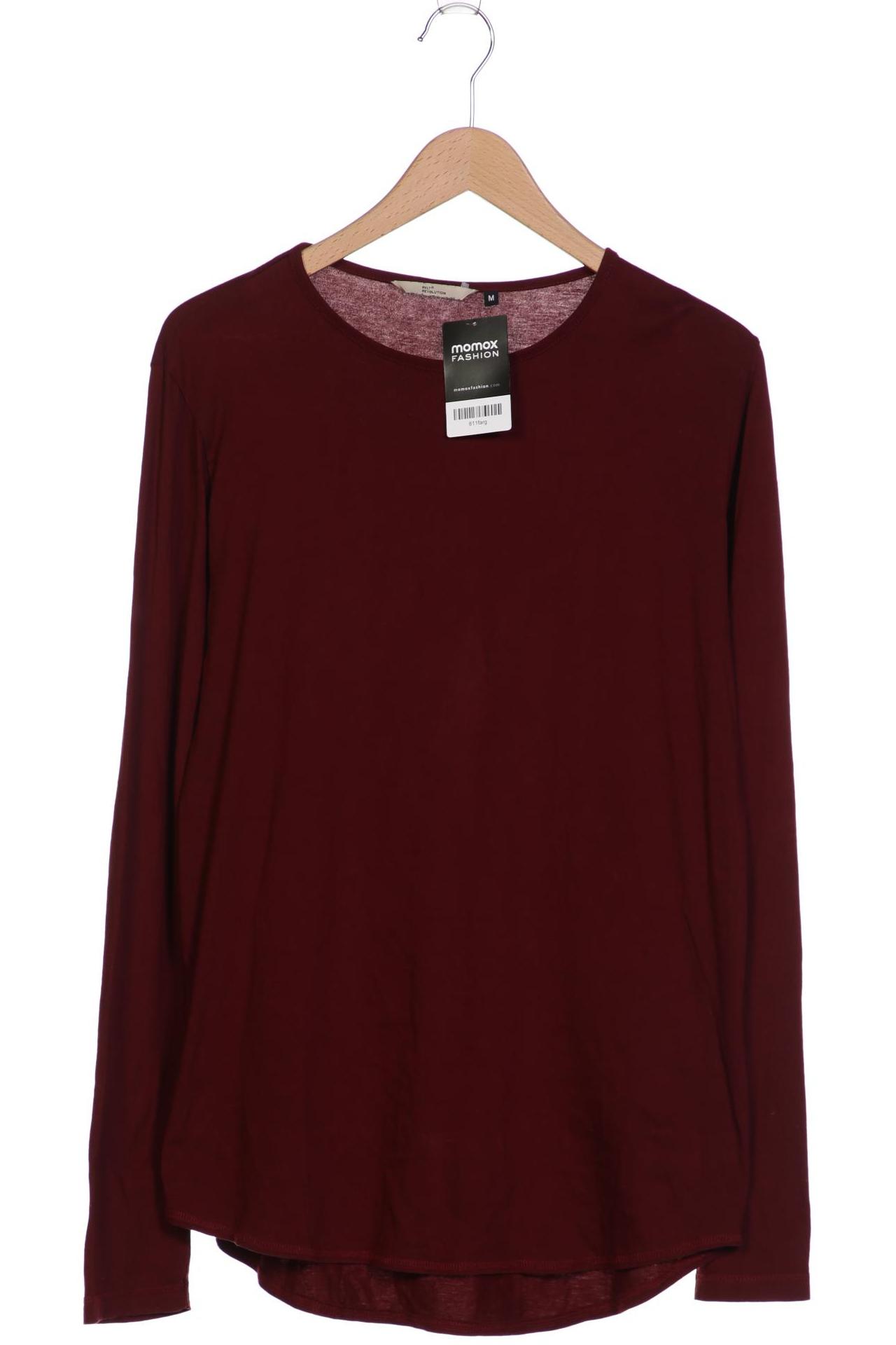 

RVLT revolution Herren Langarmshirt, bordeaux