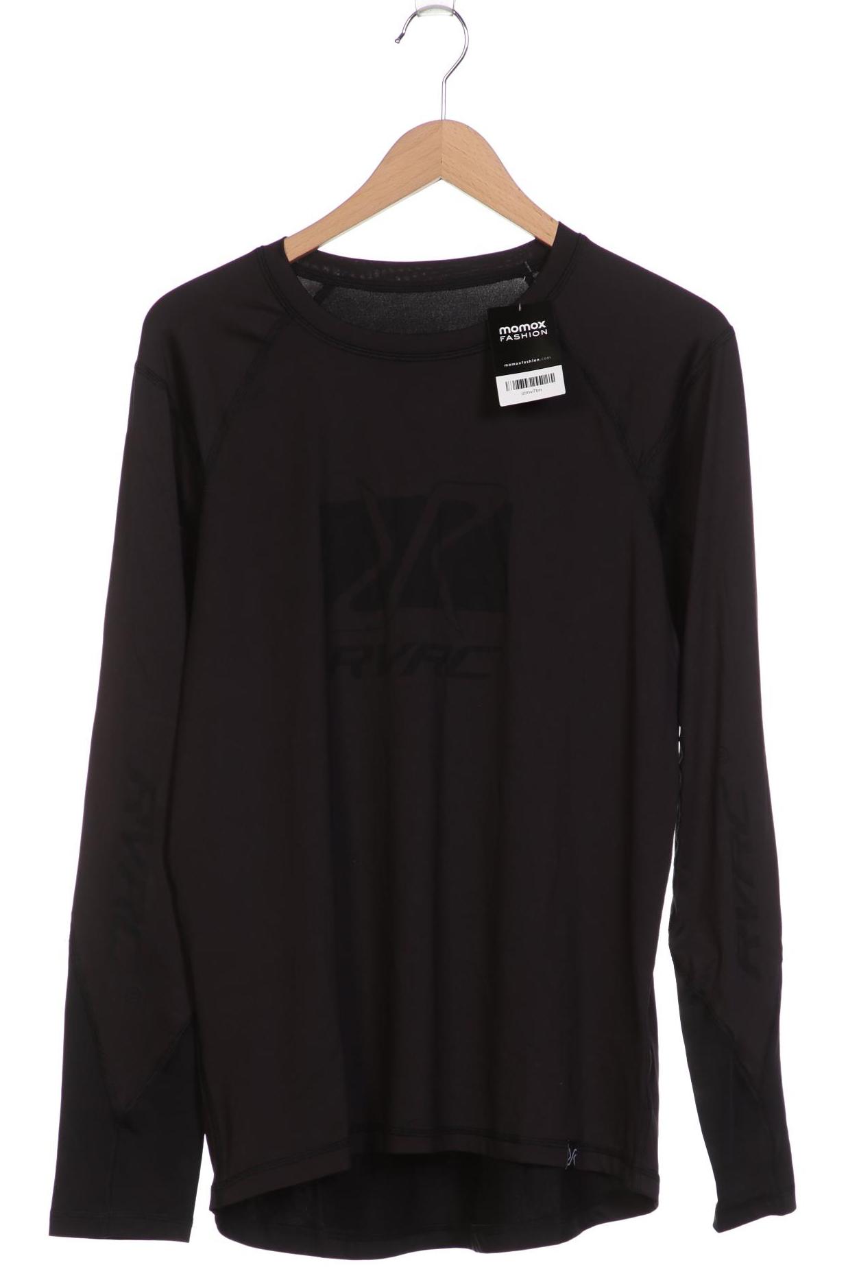 

Rvlt revolution Herren Langarmshirt, schwarz, Gr. 48