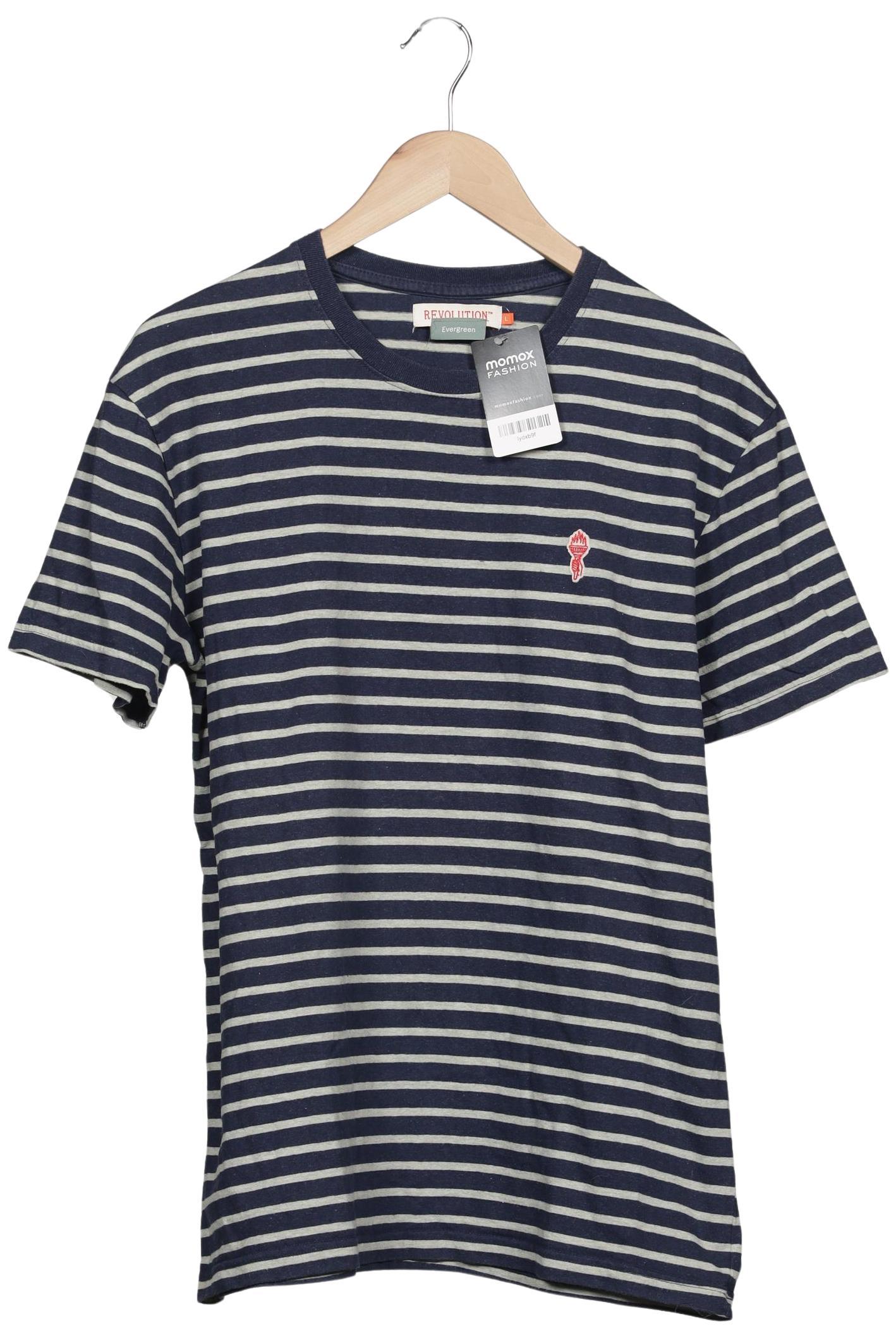 

Rvlt revolution Herren T-Shirt, marineblau, Gr. 52