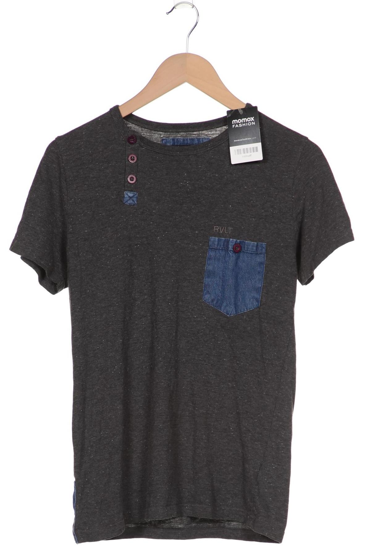 

Rvlt revolution Herren T-Shirt, grau, Gr. 46
