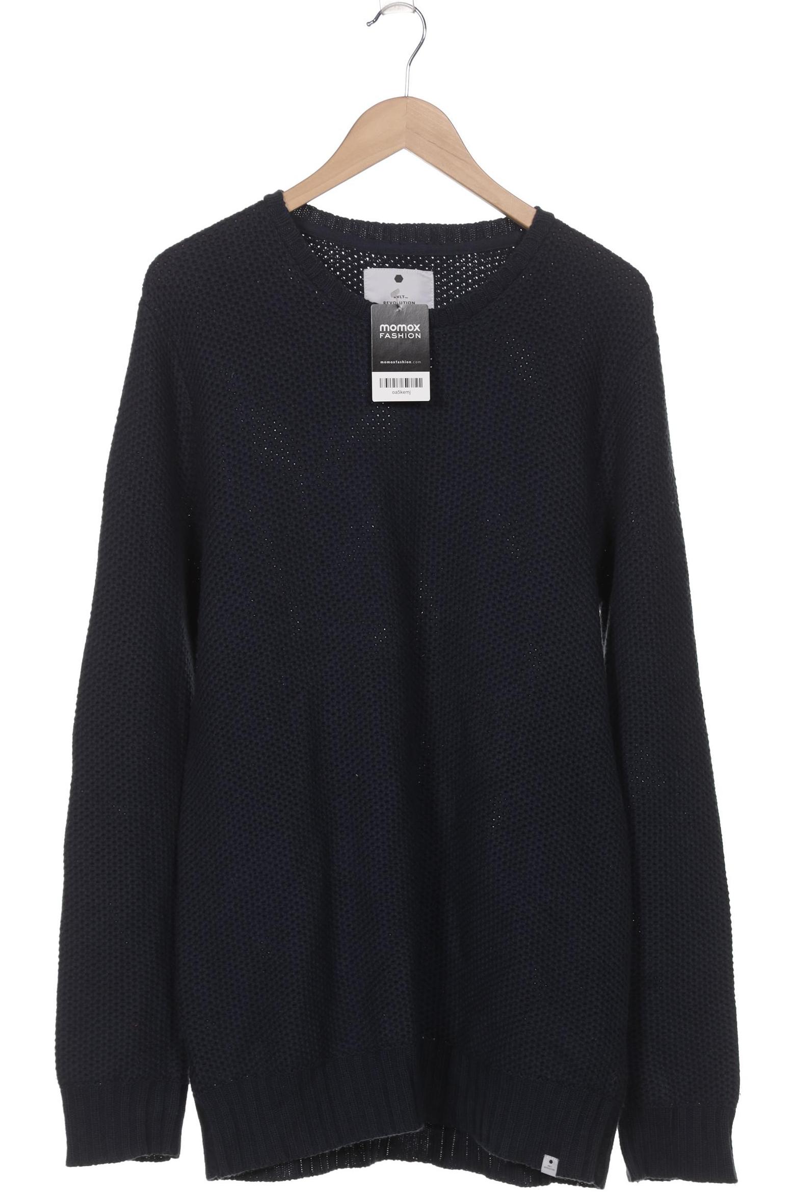 

Rvlt revolution Herren Pullover, marineblau, Gr. 52