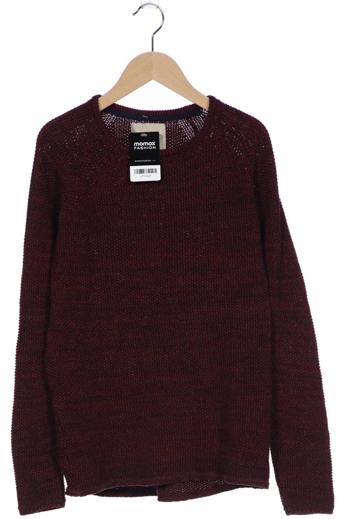 

Rvlt revolution Herren Pullover, bordeaux, Gr. 46